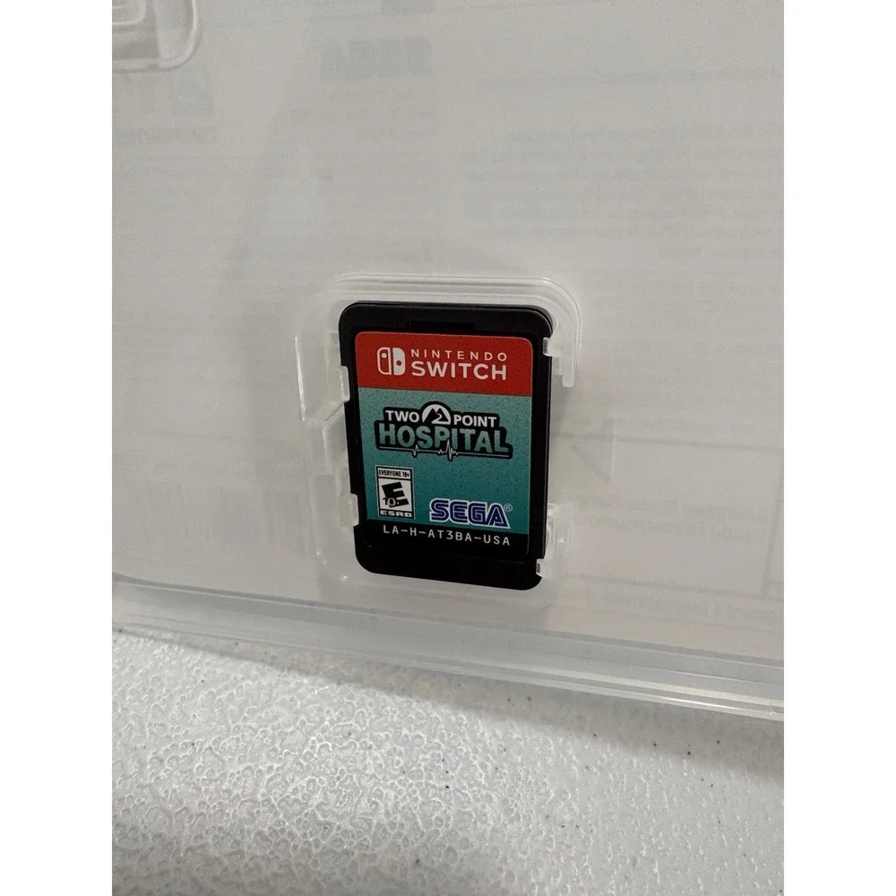 Two Point Hospital (Nintendo Switch, 2020) Complete CIB Tested & Working Clean